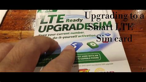 how to change smart sim card to lte|How to Request for Smart Postpaid or P.